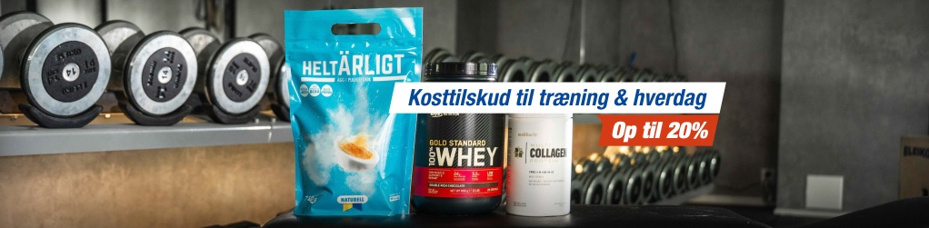 Kosttilskud - Op til 20 %